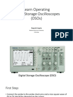 Learn Operating Digital Storage Oscilloscopes (Dsos) : Rupesh Gupta