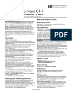 Instructions For Form CT-1: Pager/Sgml