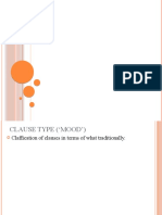 Morsyn Group 10 Clause Type (Mood), Negation in Clause