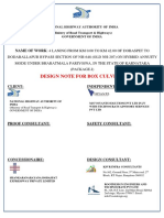 Design Note of Box Culvert 2M X 1.5M (4M Filling)