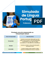 Simulado Portugues