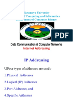 Haramaya University College of Computing and Informatics Department of Computer Science