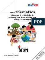 Math10 - q1 - Mod9 Proving The Remainder and Factor Theorems v1.5