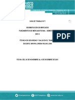 GUIA # 7 Fundamentos de Mercadotecnia - SEGMENTACIÓN DE MERCADOS.