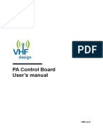 PA Control Board User's Manual: H/W Rev.2