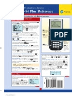 TI-83 & TI-84 Plus Reference Sheet-1