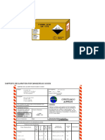 Formic Acid UN 1779: 4G/X30/S/01 GB/3456 U N