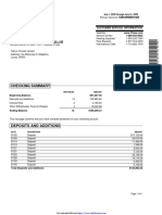 Bank Statement Template 19