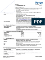 Surgi Gel™ Plus Sterile Lubricating Gel: Material Safety Data Sheet