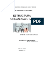 Estructura Organizacional