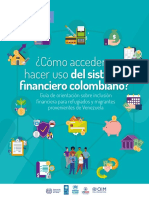 Guía de Inclusión Financiera para Venezolanos Residentes en Colombia