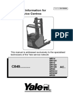 Technical Information For YALE Service Centres