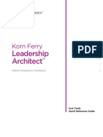 Korn Ferry Leadership Architect - Sort Card (Quick Reference Guide)