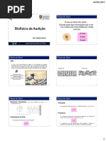 Biofísica Da Audição.