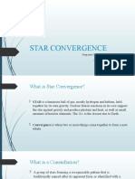 Star Convergence: Prepared: Locsin, Christin Me M. Manalo, Yvonne Viray, Francis Elijah