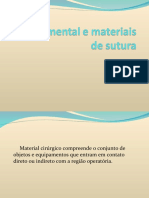 01 Instrumental e Materiais de Sutura