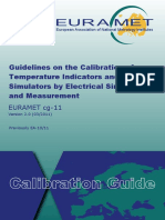 EURAMET Cg-11 V 2.0 Temperature Indicators