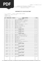 Constancia de Notas