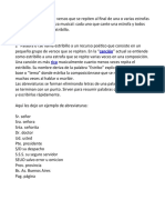 1 Verso o Conjunto de Versos Que Se Repiten Al Final de Una o Varias Estrofas de Un Poema o Una Pieza Musical