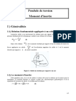 Pendule de Torsion