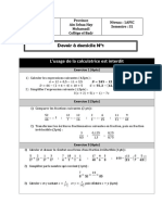 Devoir À Domicile 1 - 2021-1