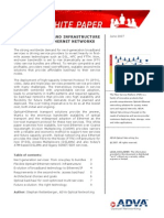 Iptv and Broadband Infrastructure Using Optical+Ethernet Networks