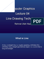 Computer Graphics Line Drawing Techniques