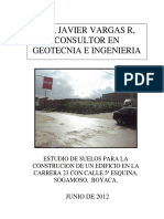 Ing, Javier Vargas R, Consultor en Geotecnia E Ingenieria: Junio de 2012