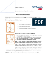 VM 330 - Procedimento Teste Estanqueidade Bomba Alta Pressão CP3