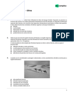 Exercícios Objetivos-Geografia Exercícios Sobre Clima-30!09!2020