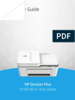 User Guide: HP Deskjet Plus 4100 All-In-One Series