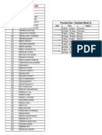 Batch 2 - Students List: Board Practical Exam - BIOLOGY (Tentative)