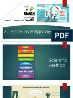 Science Investigatory Project Part 1