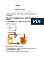 Trabalho de Refrigeração