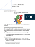 La Guerre Froide de 1947 À 1962