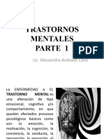 Sesion 6 Trastornos Mentales Parte I