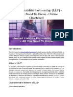 Limited Liability Partnership (LLP) - All You Need To Know - Online Chartered