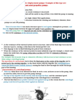 Hydrodynamic or Nonpositive Displacement Pumps: Examples of This Type Are: The Centrifugal (Impeller) and Axial (Propeller) Pumps