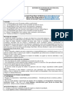 1º Ano 4º Bim Roteiro de Estudos de Sociologia