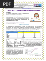 Guia #3. Curvas de Solubilidad.