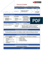 CCSS 3° - Sesion 9 Iii Bimestre