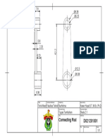 Connecting Rod 2D Drawing v4