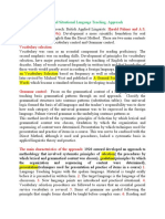 4.the Oral Approach and Situational Language Teaching. Approach