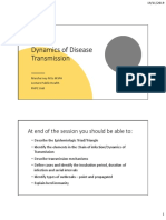 L3 Dynamics of Disease Transmission