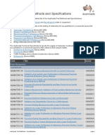 Austroads Test Methods and Specifications: Code Title Issued