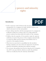 Majority Powers and Minority Rights PDF