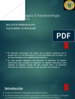 Aula 1 - Balance Hidrosalino y Equilibrio Acido Base