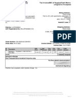 Tax Invoice/Bill of Supply/Cash Memo: (Original For Recipient)