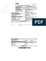 Autorización Consulta Externa: Documento: 40434635