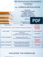 PED 109 (Curriculum Development) : Facilitators # 4 S.Y. 2015-2016 Topic: Facilitators